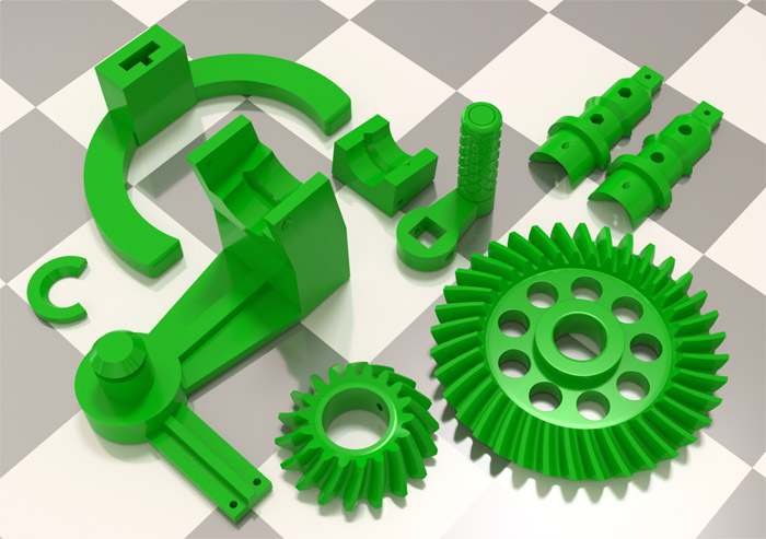 Fidget Herringbone Gears - 3D model by Keep Making on Thangs