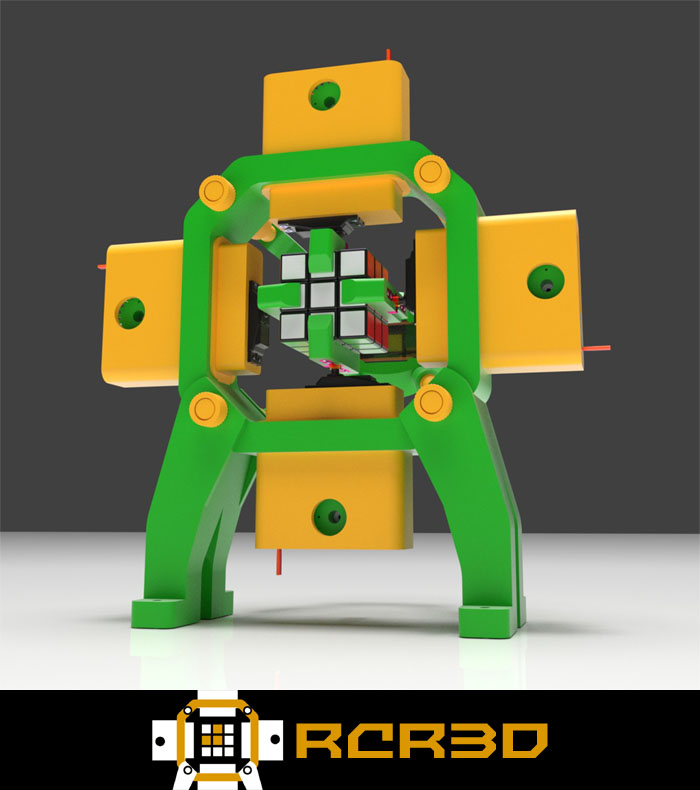 Rubik's Cube Solving Robot Dedicated Web Site